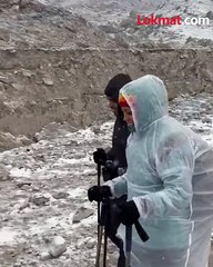 दिव्यांग साहसप्रेमिने सर केले चक्क एव्हरेस्ट बेस कँप