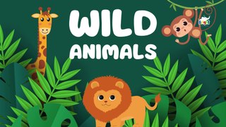 Animals Names For kids and Toddlers | Wild Animals , Farm Animals and Sea Animals | Kids Vocabulary