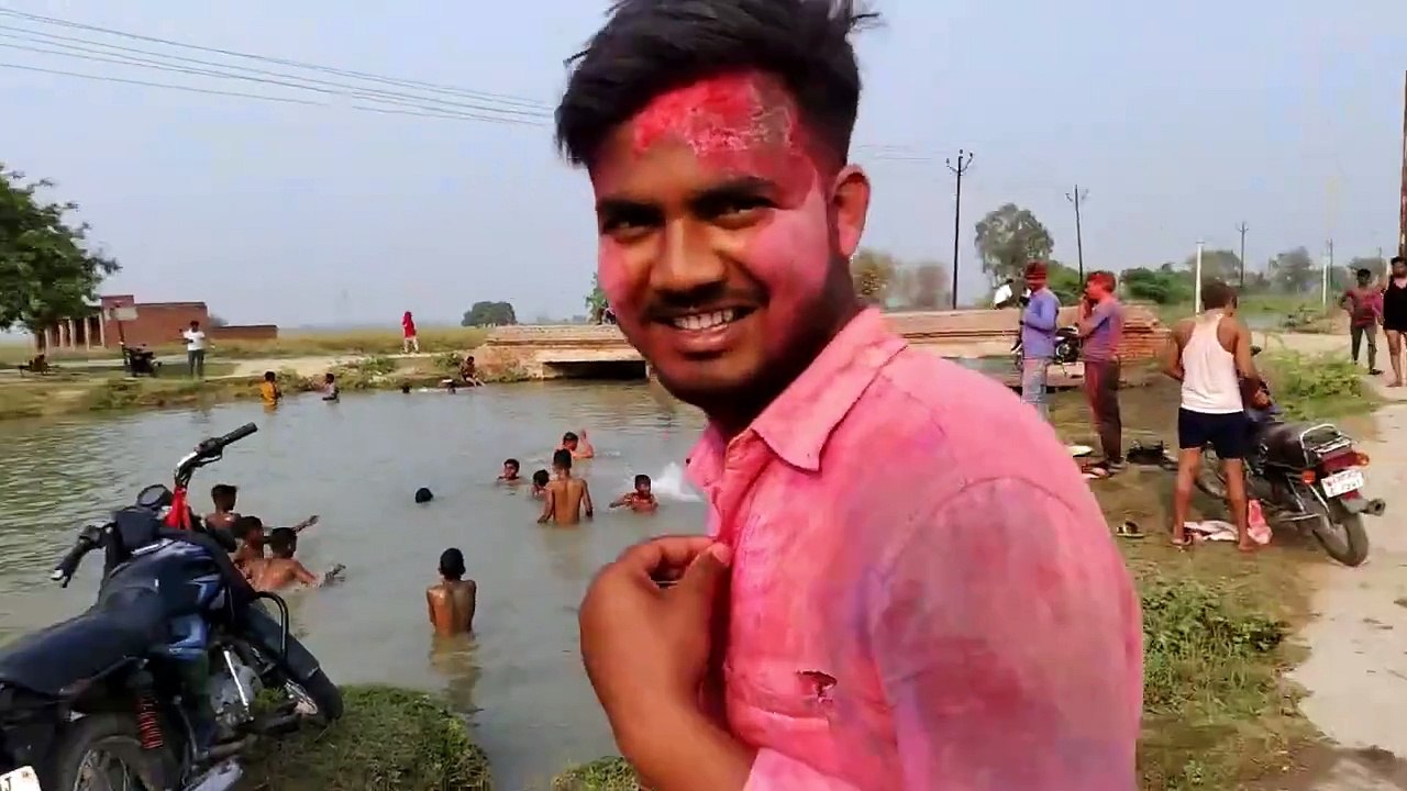 Swimming Plays: Kids in Nawabganj, Unnao