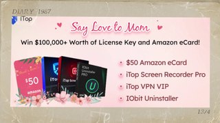  Say Love to Mom and Win Big with iTop 2024 Giveaway! #itopmothersday #itopvpn #itopscreenrecorder