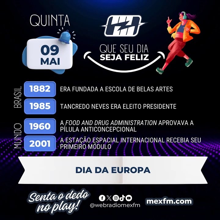 Bom dia (09/Mai/2024) #webradiomexfm #goodvibes #mexfm #mexnews #bomdia #quintafeirou