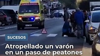 Herido en Burgos un varón atropellado en un paso de peatones de la avenida Reyes Católicos