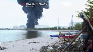 NO COMMENT: Al menos un muerto en el incendio de un depósito de gas en Tailandia