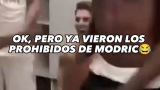 El momentazo de Rüdiger acordándose del baile viral de Modric