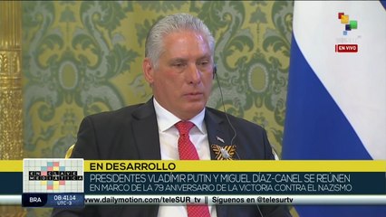 Díaz - Canel: Es un momento de mucha complejidad para la revolución cubana