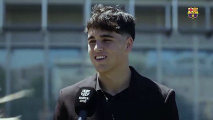 Pau Cubarsí: "Renovar con el Barça es lo mejor que me podía pasar"