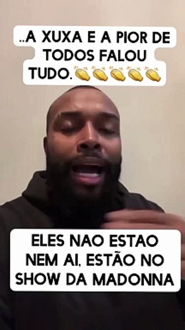 Nego Di cobra da ex-apresentadora Xuxa de não estar fazendo nada pelo seu estado