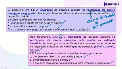 A50 Estagios da Despesa Pública e Receita Pública- Parte 7 AFO