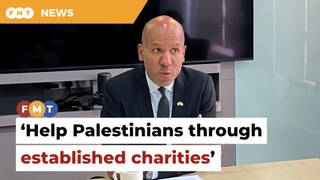 Help Palestinians through established charities, says US Treasury official