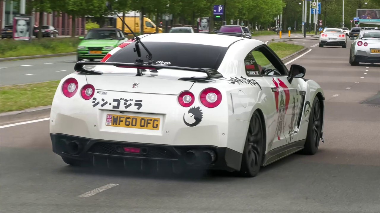 40+ Nissan GT-R R35 Accelerating LOUD! 1642HP JM1800R GT-R, 1200HP Litchfield R1 GT-R, 1240HP GT-R