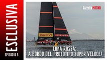 Luna Rossa: a bordo del prototipo, un tappeto volante maneggevole come un go-kart