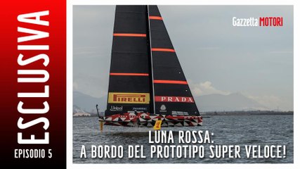 Luna Rossa: a bordo del prototipo, un tappeto volante maneggevole come un go-kart