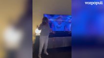 El vídeo viral de Terelu celebrando la victoria del Madrid en Champions