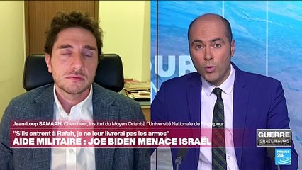 Israël menacée de sanctions américaines : "Cela ne remet pas en cause l'aide des États-Unis"