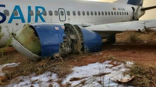 Aéroport de Dakar: L'avion de Transair fait une sortie de piste