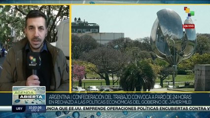 La Confederación General del Trabajo convoca a un nuevo paro general contra las medidas de Javier Milei