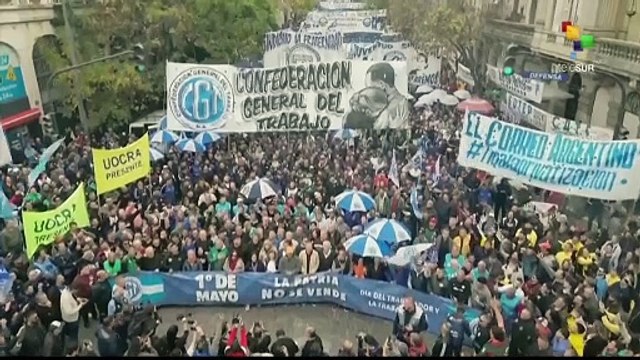 Second day of protests in Argentina against Milei's austerity measures
