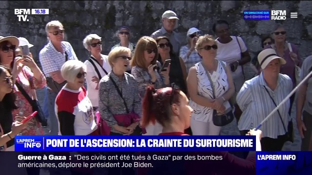 Pont de l'Ascension: faut-il mettre en place des jauges sur les sites touristiques pour éviter le surtourisme?