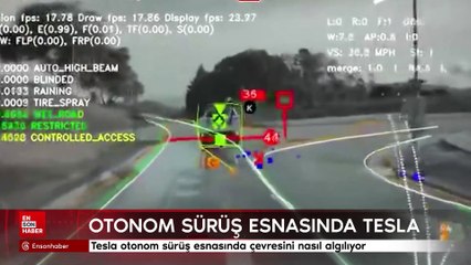 Tesla otonom sürüş esnasında çevresini nasıl algılıyor