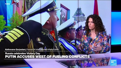 Download Video: Putin accuses West of fueling conflicts on WWII Victory Day