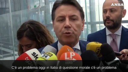 Toti, Conte: "I fatti confermano che c'e' una questione morale"