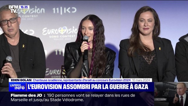 Je ne suis pas naïve, je sais ce qu'il se passe dans le monde : Eden Golan, représentante d'Israël à l'Eurovision, réagit aux manifestations pro-palestiniennes à Malmö