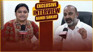 Bandi Sanjay Interview రేవంత్ రెడ్డి ప్రభుత్వం కూలుతుందిలా..BJP ప్లాన్ చెప్పిన బండి |Oneindia Telugu