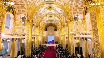 Putin ha giurato per il suo quinto mandato da presidente