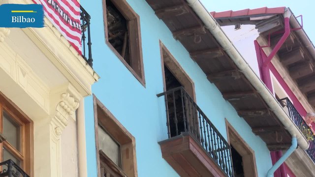 El alcalde de Bilbao asegura que hay que apuntalar el edificio, aunque no hay riesgo de colapso