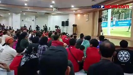 Berjalan Meriah, Kemenpora Gelar Nobar Timnas U-23 Indonesia vs Guinea