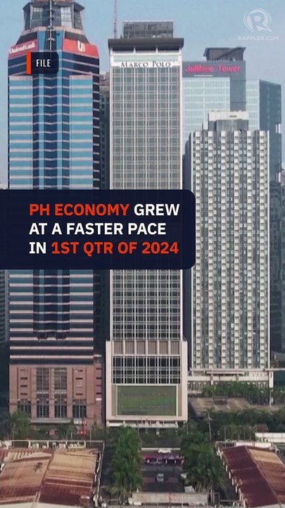 Philippine economy grows by 5.7% in Q1 2024, below expectations