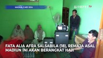 Ungkapan Gembira Calon Haji Termuda  yang Bisa Berangkat Bersama Kedua Orang Tuanya