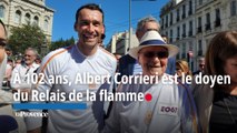 À 102 ans, Albert Corrieri est le doyen du Relais de la flamme
