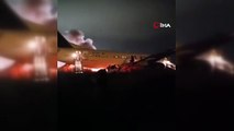 Yolcu uçağı pistten çıktı; yaralılar var