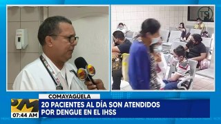 20 pacientes al día son atendidos por dengue en el IHSS
