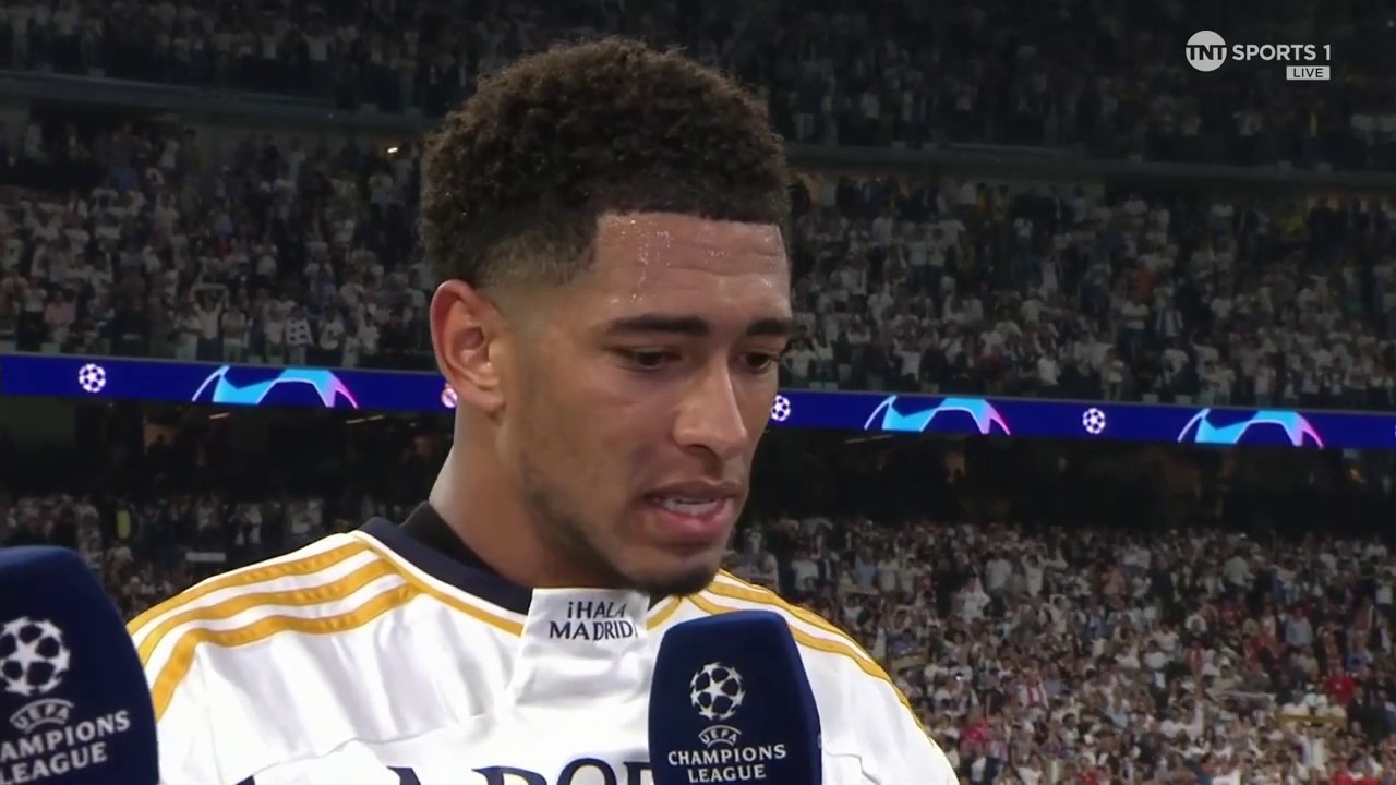 "I LOVE BEING HERE!"  | Jude Bellingham | Real Madrid 2-1 Bayern Munich | UEFA Champions League