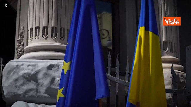 Zelensky accoglie Metsola a Kiev, la visita per la festa dell'Europa