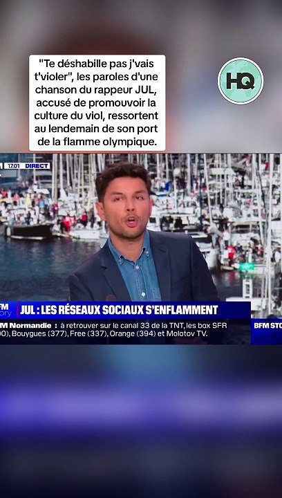 JUL accusé de promouvoir la culture du vi0l après son port de la flamme olympique !