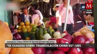 UBS afirma que EU exagera sobre triangulación China a través de México