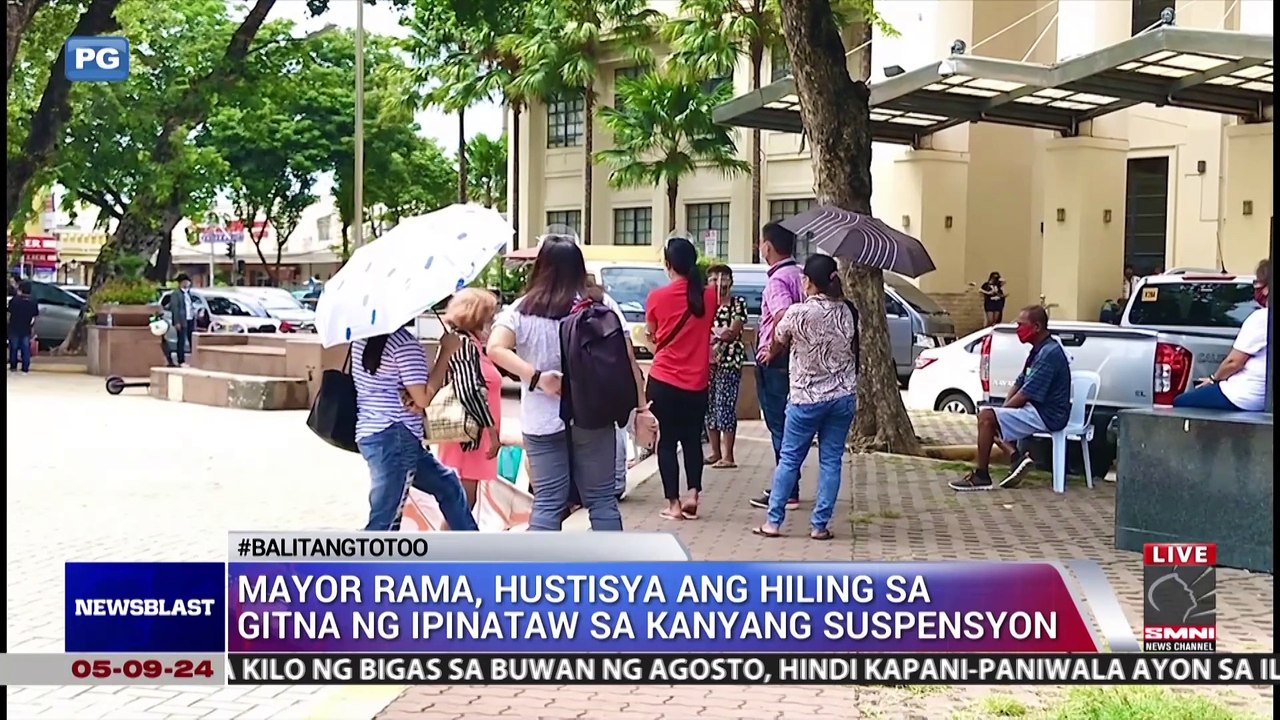 Mayor Rama, hustisya ang hiling sa gitna ng ipinataw sa kanyang suspensyon