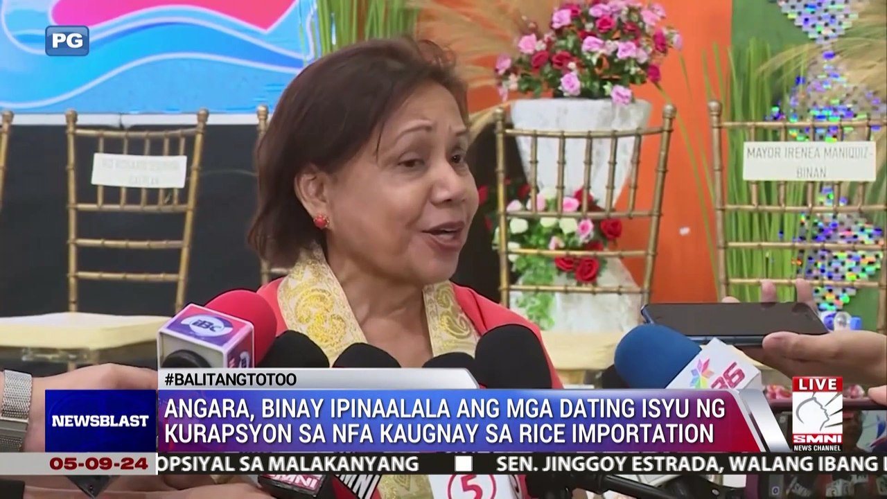 Angara, Binay ipinaalala ang mga dating isyu ng kurapsyon sa NFA kaugnay sa rice importation
