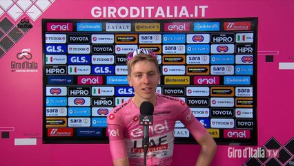 Tải video: Cycling - Giro d'Italia 2024 - Tadej Pogacar after stage 6 : 