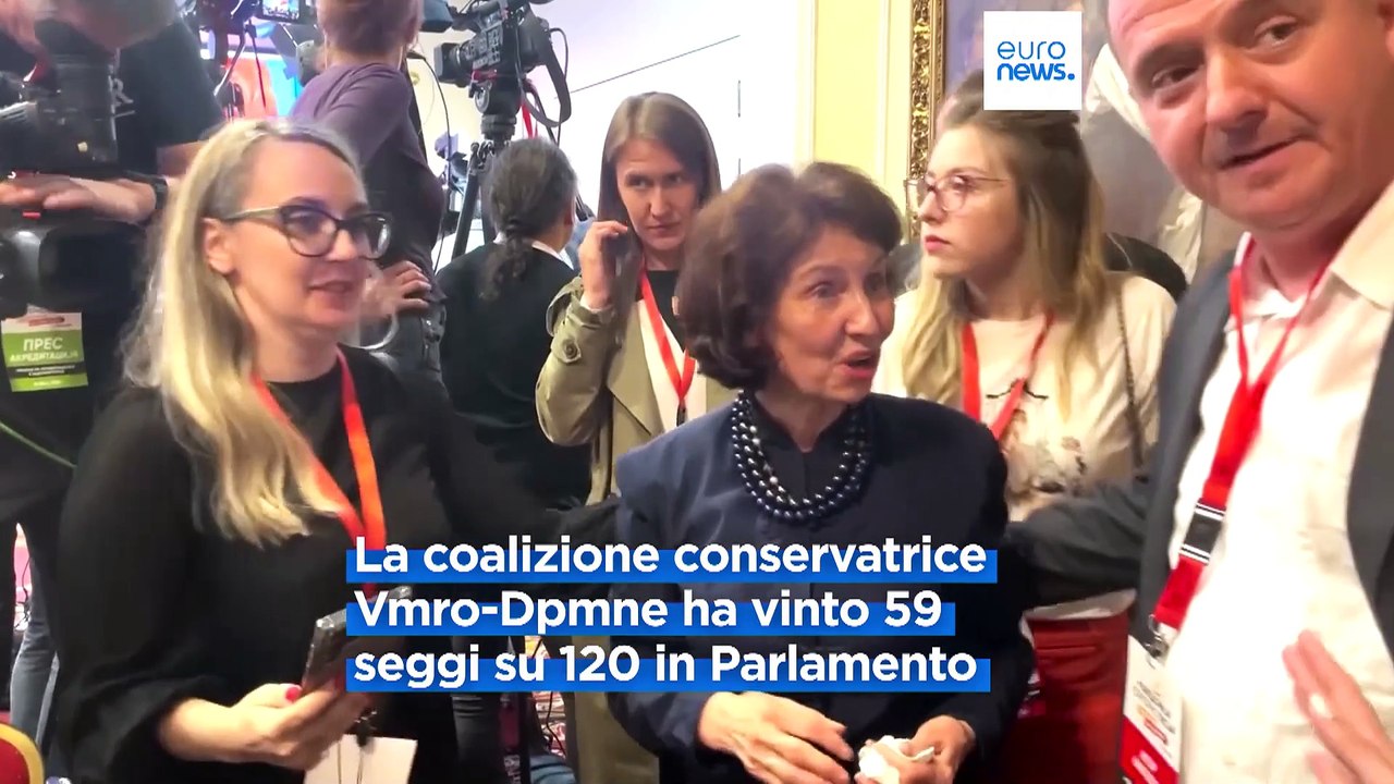 Macedonia del Nord: alle presidenziali vince Siljanovska-Davkova, è la prima donna presidente