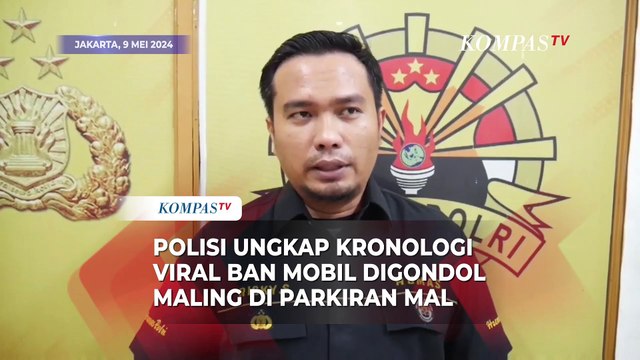 Polisi Ungkap Kronologi Viral Ban Mobil Hilang Digondol Maling di Parkiran Mal