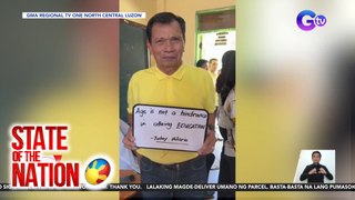 State of the Nation Part 3: #PusuanNaYan, Ang Senior High School graduate na Lolo