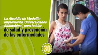 La Alcaldía de Medellín llega a las universidades para hablar de salud y prevención de las enfermedades
