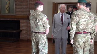 King Charles jokes he’s ‘allowed out of cage’ on royal visit to army barracks after cancer diagnosis
