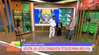 Francielly Ruiz es campeona de Jiu Jitsu en Brasil