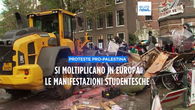 Gaza, si moltiplicano le proteste nelle università contro Israele