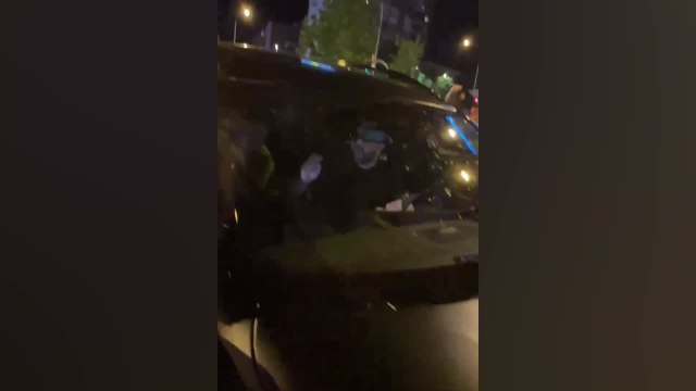 Así salió Vinicius del Bernabéu